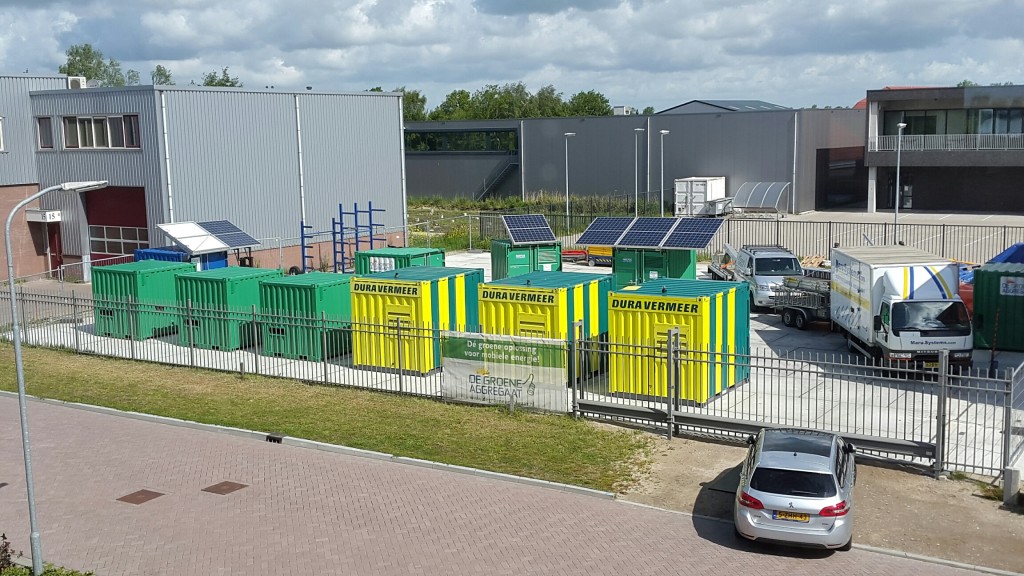 Overzicht terrein De Groene Aggregaat